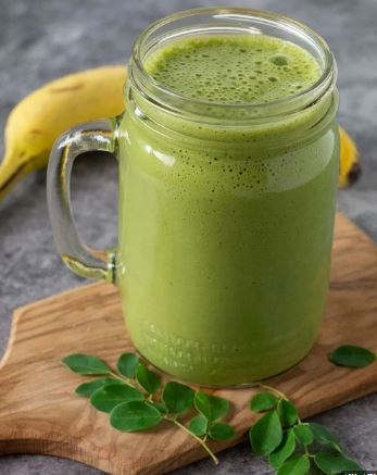 moringa powder to smoothies for weight loss routine