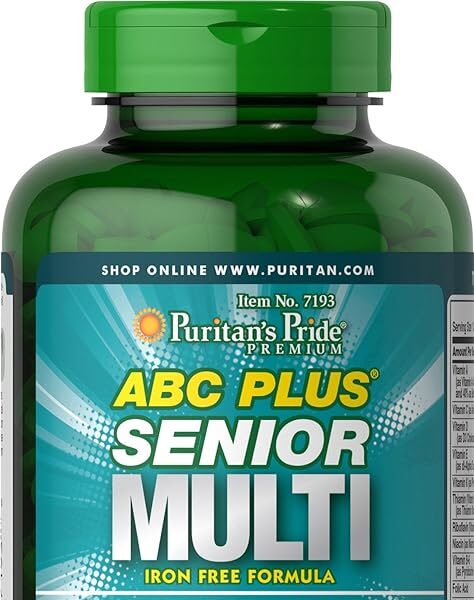 Abc Plus Senior: Complete Multivitamin Multi-mineral for Optimal Senior Health